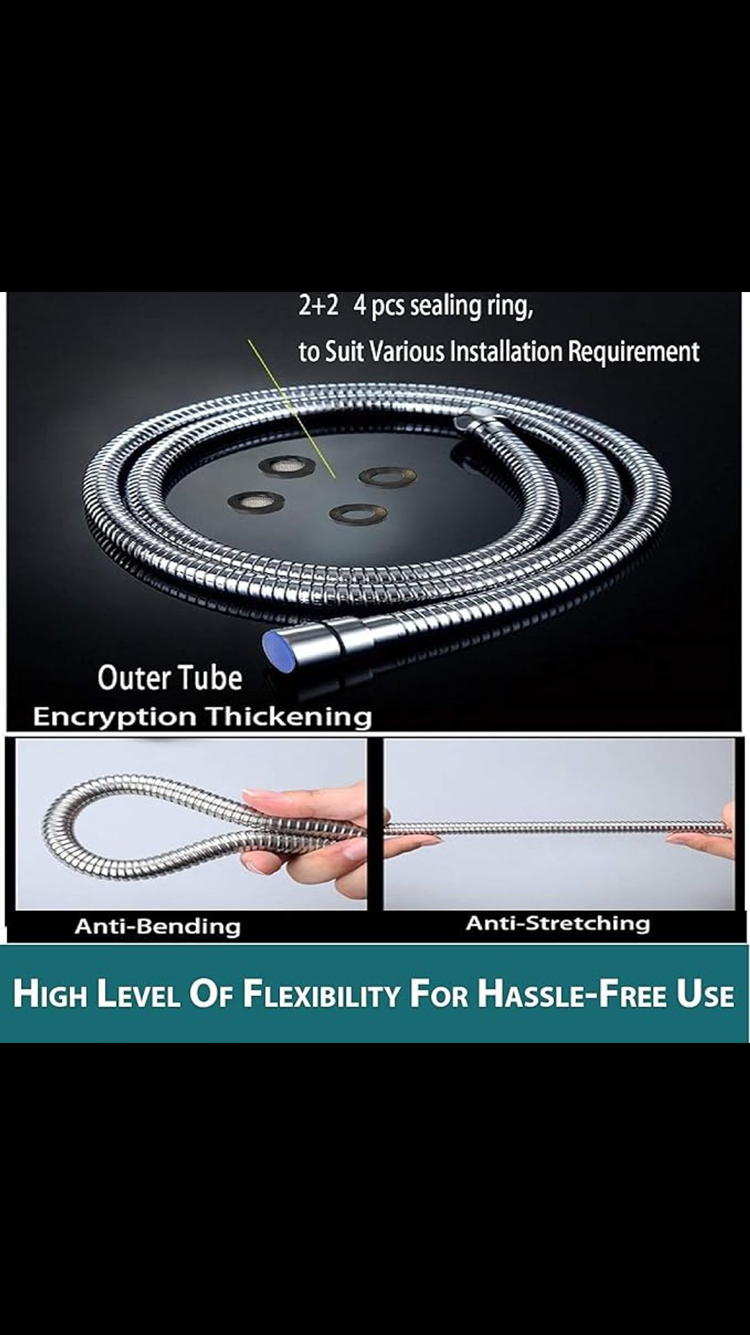 SS Shower Tube 1 MTR 5