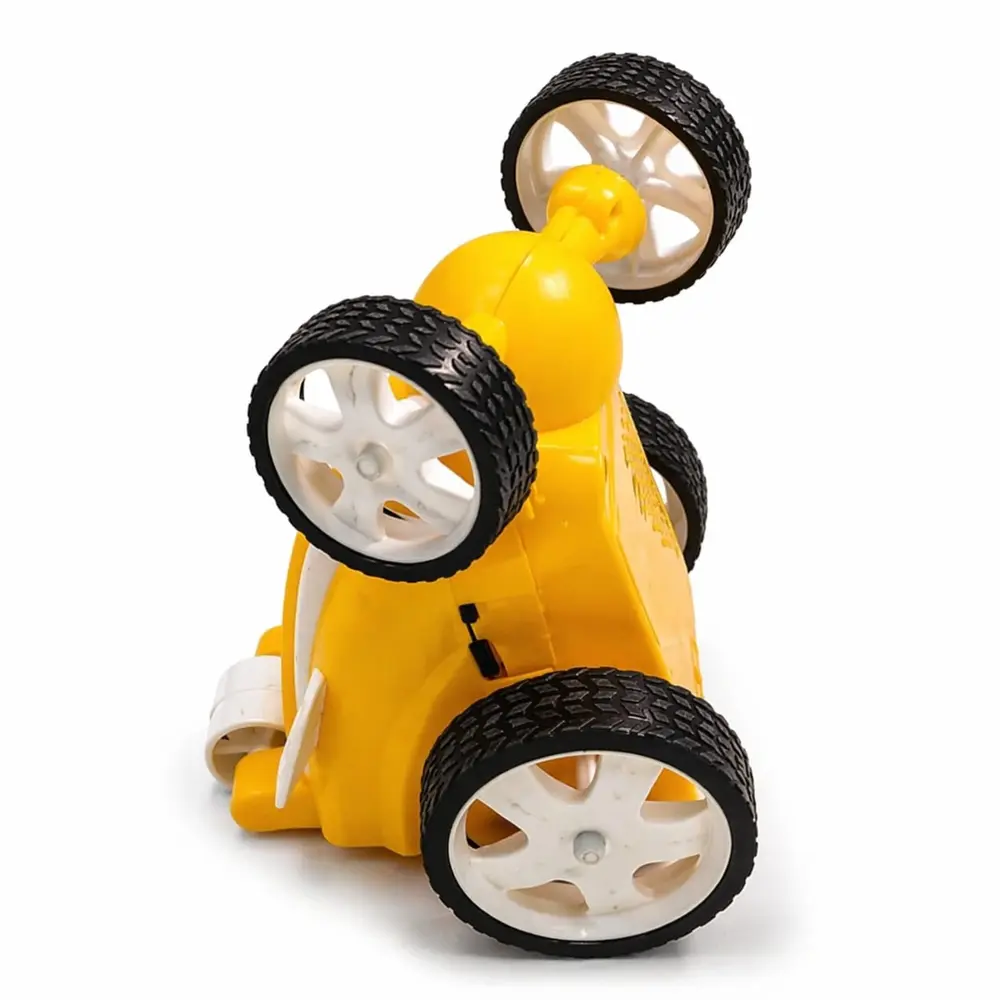 RC Stunt Car for Kids 360 Spins 4WD Monster Truck with LED Lights USB Rechargeable Rock Crawler Off Road Vehicle Shockproof Design 3