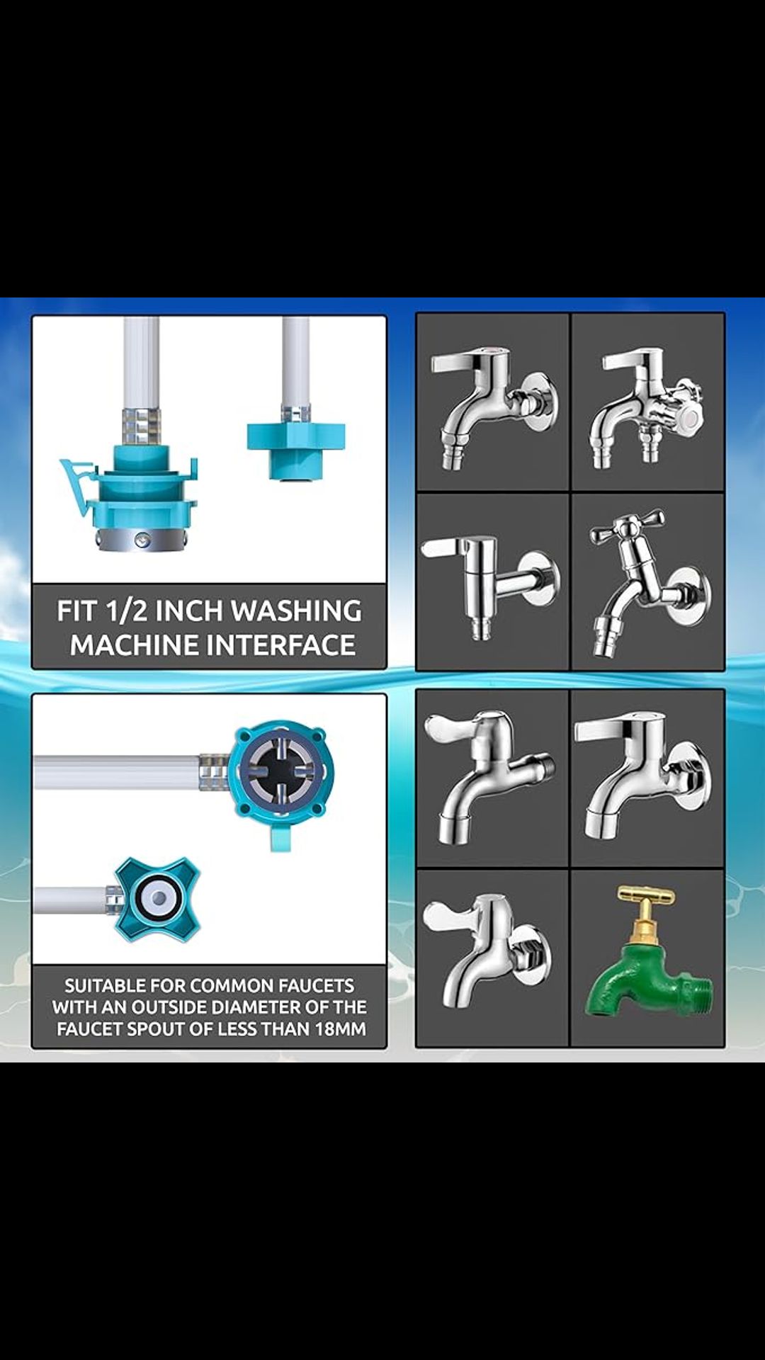 Washing Machng Inlet Pipe 5