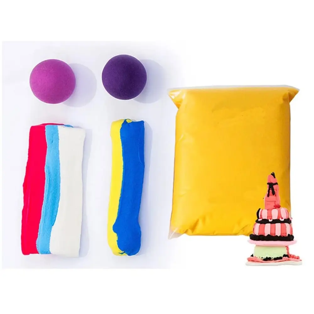 12 Colors Air Dry Modeling Clay Set with 3 Sculpting Tools | Soft DIY Clay for Kids Art & Craft 3