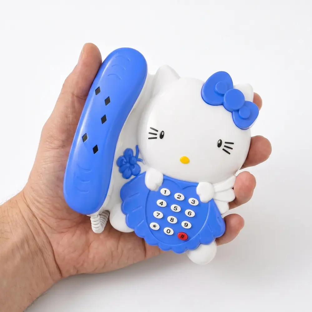 Kitty Style Musical Telephone Toy for Kids | Battery Operated Light & Sound Toy Phone 2