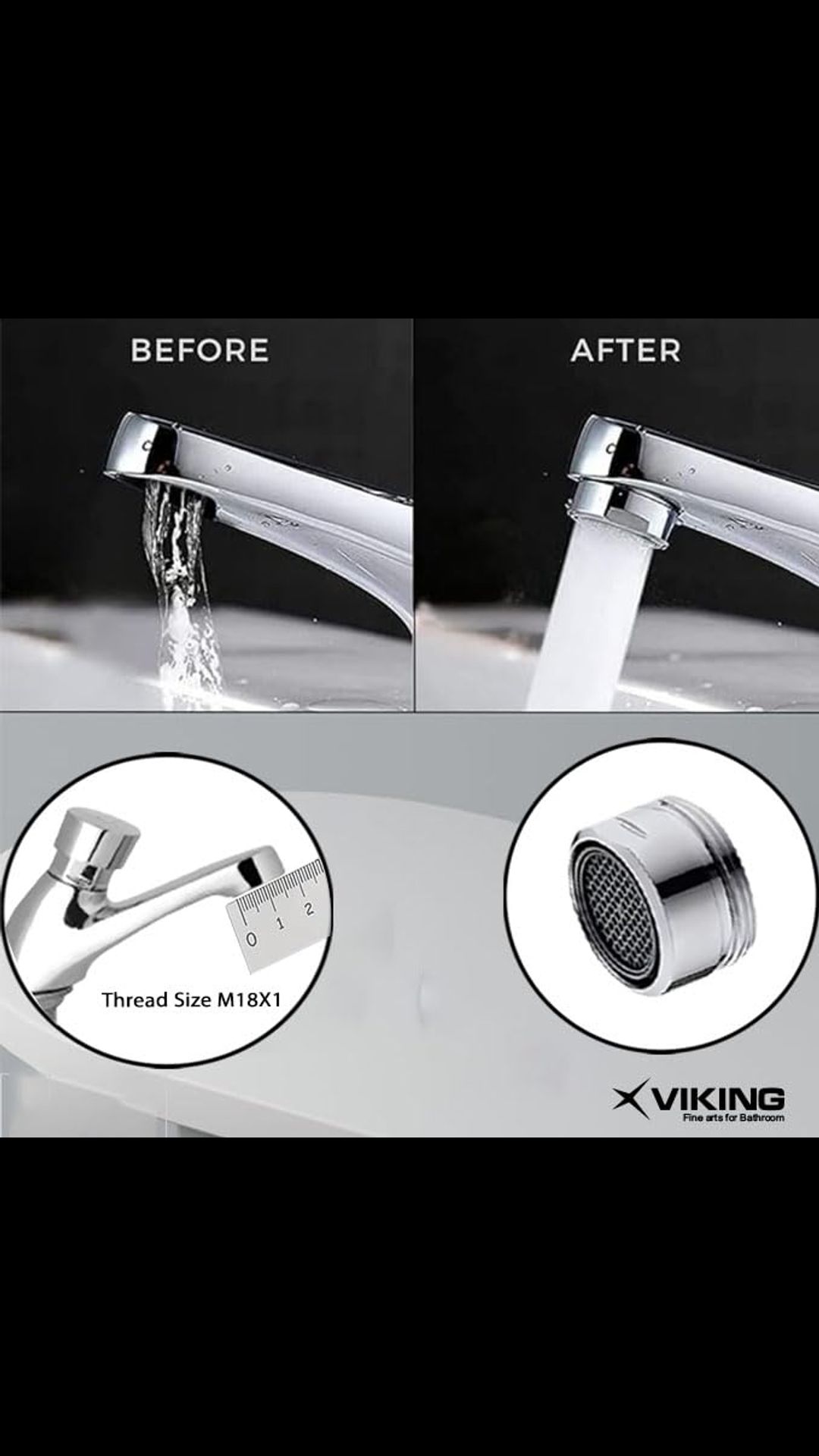 Faucet Aeretor With Brass Body 4